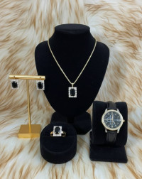 Quartz Watches ⌚ And Necklace Set.